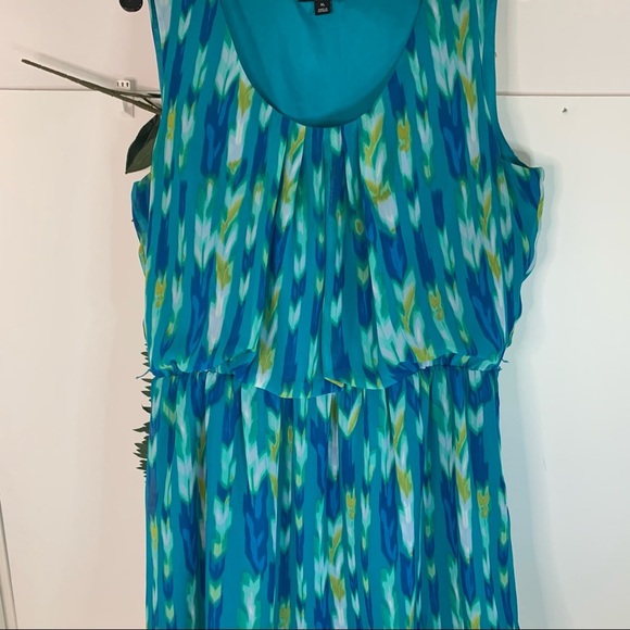 A.N.A. Women’s Lined Print Dress! XL - Picture 3 of 5